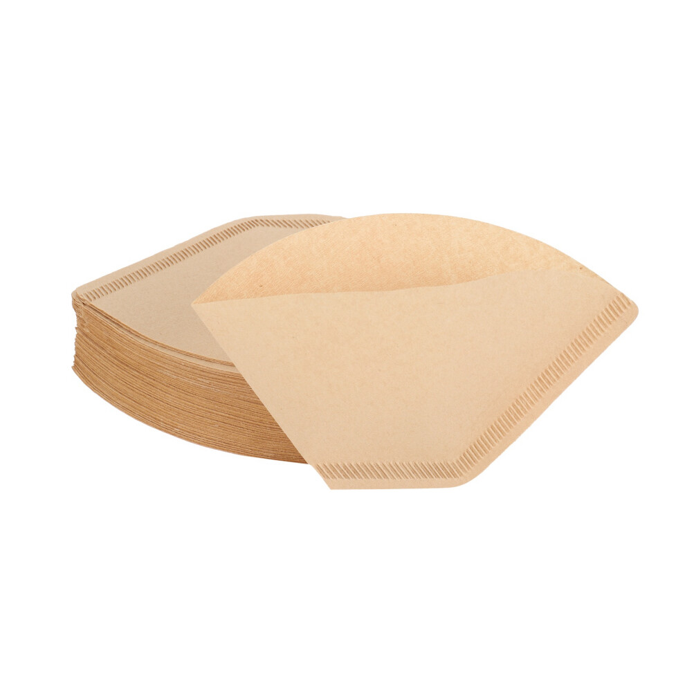 100Pcs Coffee Filters Disposable Cone Paper Coffee Filter Natural Unbleached Filter 4-6 Cup For Pour Over Coffee Makers 4712893039178