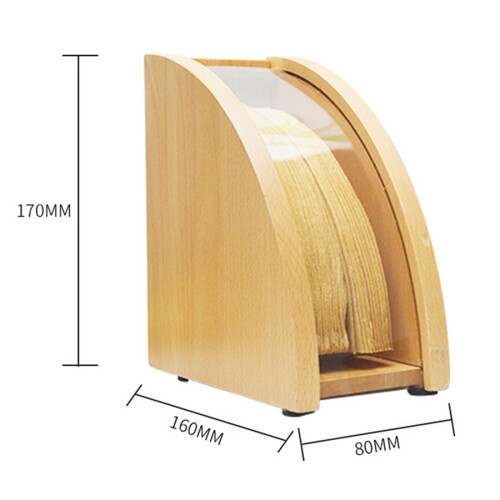 Hand-Drip Coffee Filter Paper Holder with Lid for  Tapered Filter Paper Box Storage Rack Dust-Proof 1