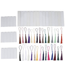30Pcs Sublimation Blank Bookmarks, Sublimation Blank Products DIY Bookmark Projects Sublimation Double Sublimation