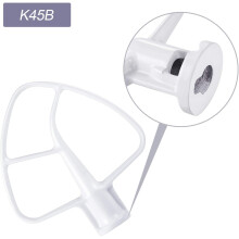 Blender Kit for K45DH Dough Hook,K45WW Wire Whip,K45B Coated Flat Blade Scraper,3 Pcs Bowl Vertical Mixer Repair Kit