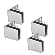 4 Pack Glass Door Hinges Glass Cabinet Door Hinge Glass Wine Cabinet Hinge Glass Display Hinge