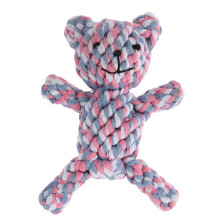 Popular Chew Knot Toy Bear Strong Puppy Dog Pet Tug War Cotton Rope