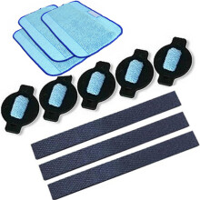 11pcs/lot robot wheel tire mop cloth water cap Replacment for  braava 320 380 381 380T 390 390T Mint 4200 4205 5200 5200C