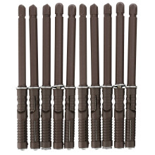 Floating Shelf Brackets -10 Pack Heavy Duty Wood Invisible Shelf Brackets DIY Adjustable Hardware Blind Supports Shelves 120 LBS