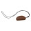 Hands Release Car Key Protectors Wallet Portable-brown 1