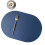 PU Leather Placemat Set with Coasters For Dining-blue plus gray 1