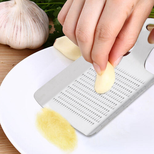 Ginger Garlic Wasabi Grater Crushed Garlic Device Kitchen Tools Stainless Steel