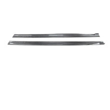 Carbon Fiber Look Side Skirt Extension for Mercedes Benz W177 CLA C118 AMG 2018+ Sporty Fit