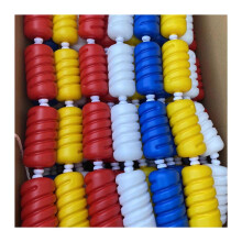 Swimming Pool Lane Divider with Floats, 3m Red Rope for Clear Lane Separation and Wave Reduction