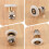 Shower Sliding Door Roller Runner Wheel 27mm Wheel Diameter 7