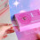 Individualized Keepsakes Card With-Pink Starry Sky Gram 7