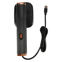 Portable Travel Steamer for Clothes Steam Iron 180Rotatable Handheld Steam Iron for Fabric Clothes Black