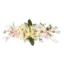 1Pc Curtain Tieback Flower Window Curtain Bind-Champagne