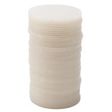 200 Pcs Round Acrylic Keychain Blanks 2 Inches Clear Acrylic Circles Discs Transparent for DIY Keychain Project
