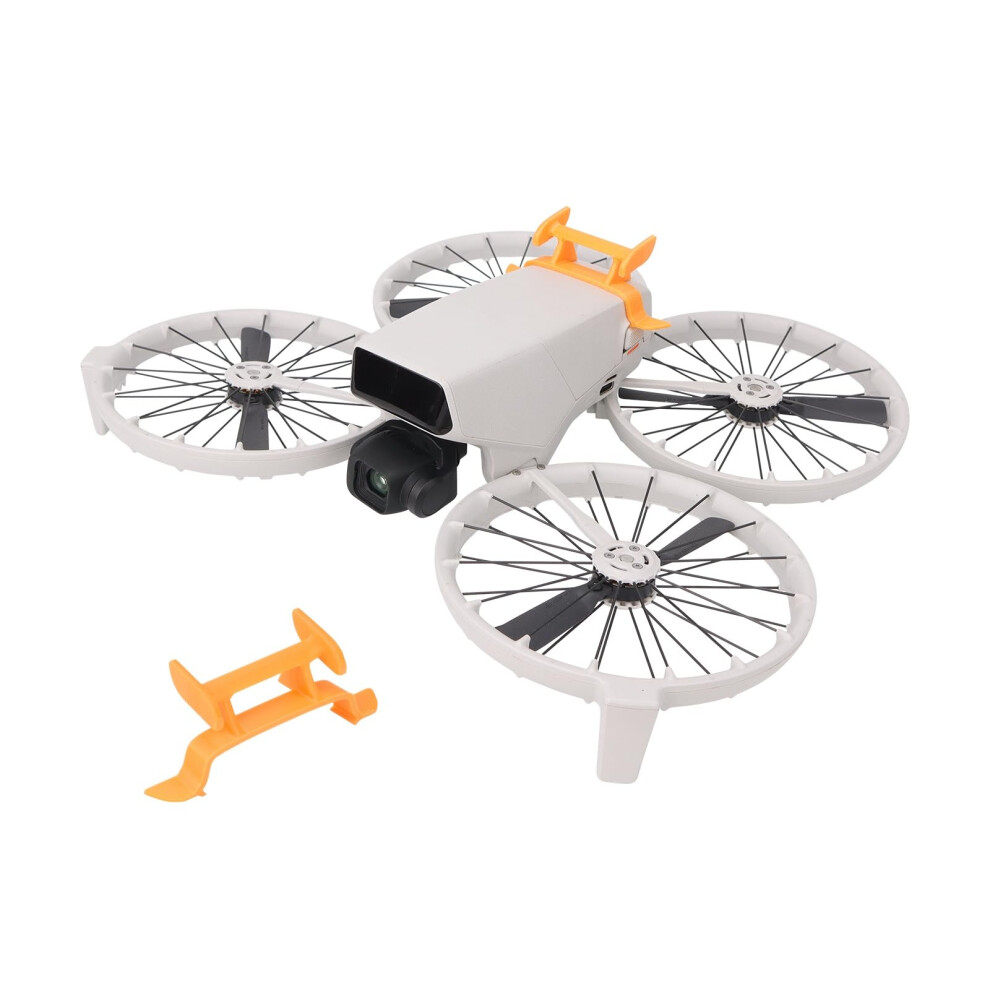 Drone Accessories Aerodynamic Flip Tail Fin Bracket Reduces Flight Drag And Stabilizes Drone Motion Orange 9330225031499