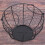 Iron Egg Storage Basket Snack Fruit Basket  Collection Ceramic Hen Ornaments Decoration Kitchen Accessories B 7