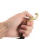2M Long Leather Braided Pet Dog Walk Traction Collar Strap Training Leash Lead 2
