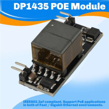 DP1435 POE Module 5V 2.4A IEEE802.3Af Without Capacitance Supports 100M 1000M POE Module