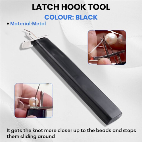 Beading Knotting Tool Create Secure Knots, for Stringing Pearls and Other Beads 2