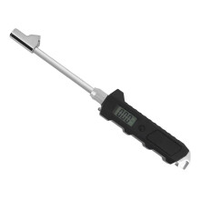 Verlichte Bandenspanningsmeter voor Zware Vrachtwagens met LCD-Lichtgevend Display Digitale Bandenspanningsmeter met Dubbele Kop