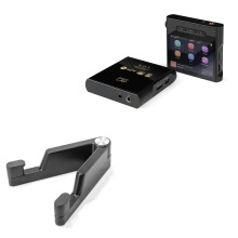 Adjustable Desktop Stand for Shanling M1s Music Player, Foldable Aluminum Device Mount with Stable Lock – Jet Black