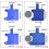 Coldproof Calf Vest Cold Weather Waterproof Quilted Jackets-L A 3
