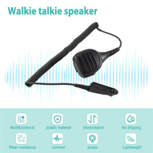 Water resistant speaker mic microfono ptt per  walkie talkie gp328 gp338 bidirezionale radio pro5150 PG380 gp680 gp340 ht750