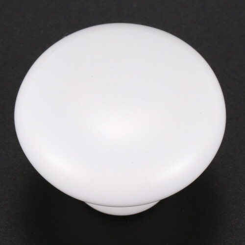 1pcs Ceramic Door Round Handles Kitchen Cabinet Cupboard Wardrobe Pull Knobs white S 1