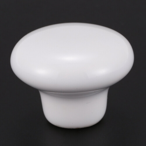 1pcs Ceramic Door Round Handles Kitchen Cabinet Cupboard Wardrobe Pull Knobs white S 2
