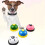 C Pet Call Bell Toy för Dog Interactive Pet Training Bell Leksaker Kattunge Valp Mat Foder PåMinnelse Utfodring Utfodring 4