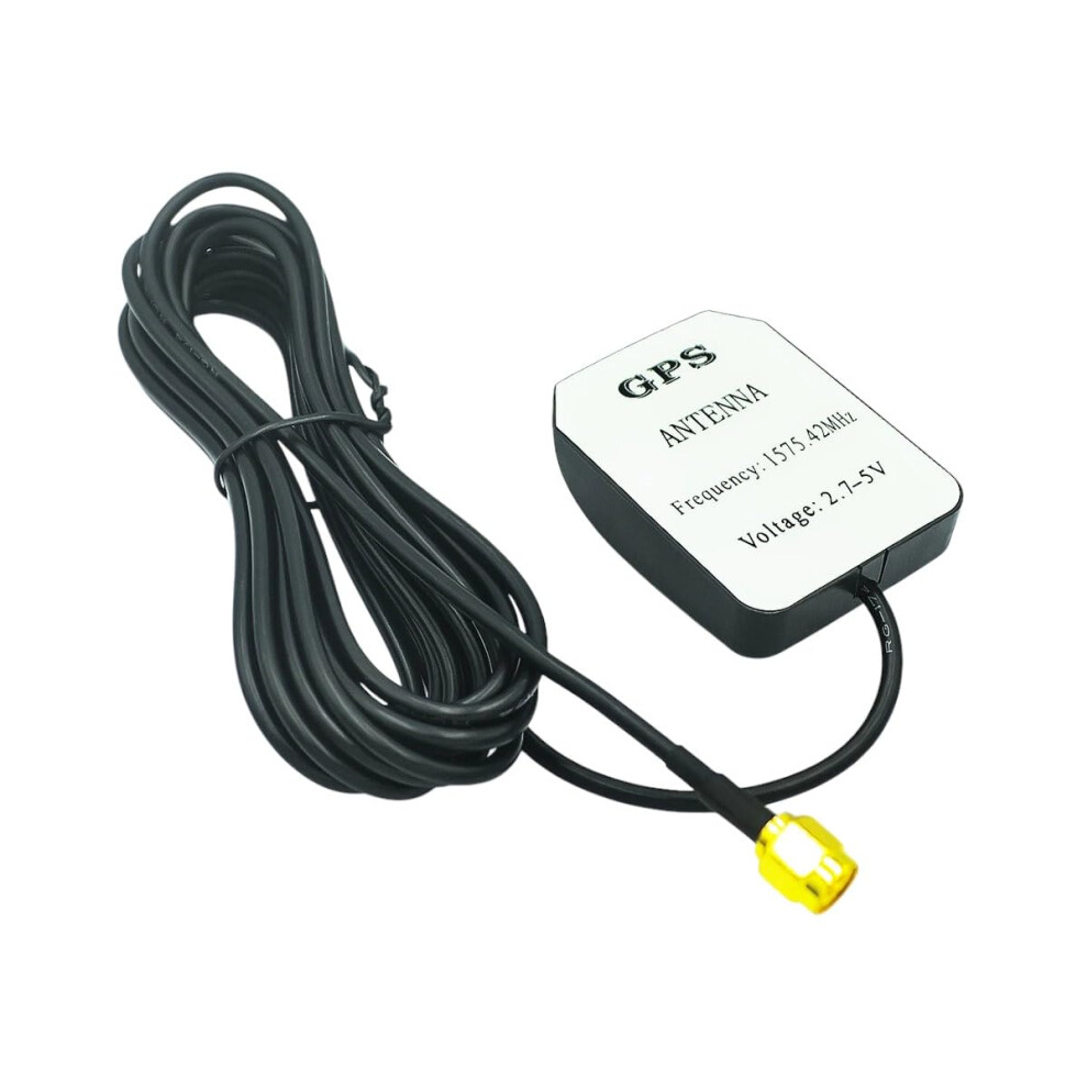 Gain Gps Antenna With Sma Connector 3M Cable For Car Navigation Dual Amplification Signal Boost 9330225031680