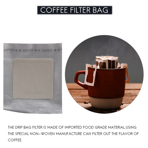 200 St BäRbara Droppkaffepulverpappersfilter HäNgande öRondropppåSefilter 1