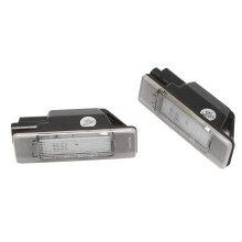 Car LED License Plate Light Number Plate Lamp for 308 II 2 MK2 3008 II 208 2008 207 CC Car Accessories