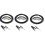 3X Solderless Connectors Design Guitar Cable DIY Guitar Pedal Patch Cable Kit 1