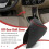 Leather Gear Shift Knob Cover for   Rav4 Rav 4 2014-2019 Automatic Hand-Stitched DIY Gear Shift Collars A 3