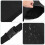 Wheelchair Accessory Oxygen Tanks Bag Waterproof Designs-Black 6