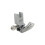 2PCS Steel Metal Presser Feet Replaceable Sewing Machine Roller 6