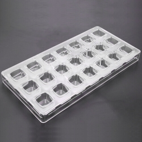 3D Chocolate Mold Homemade Square Chocolate Diy Pastry Tools Polycarbonate Chocolate Moulds 2