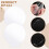 4Pcs Clear Acrylic Sheet Round Panel Thick (4mm) Plastic Acrylic Board for LED Light Base,Sign,DIY Display Projects 3