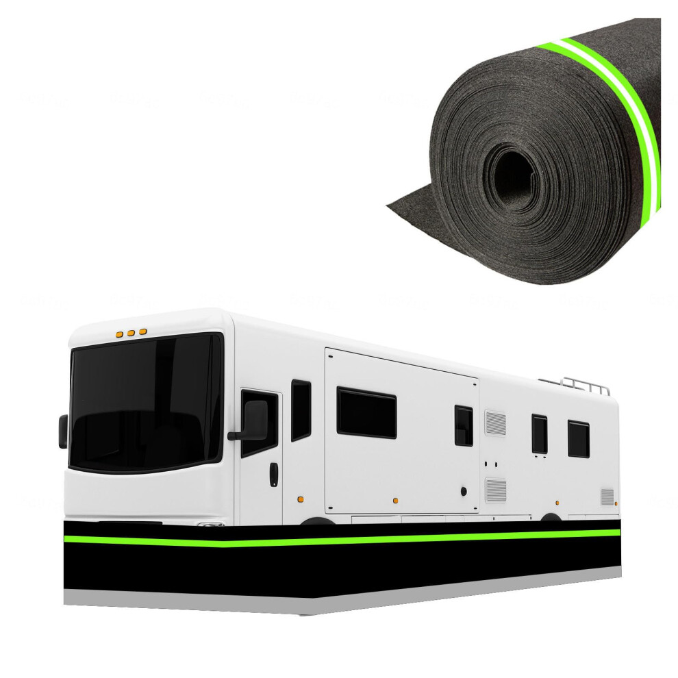 Rv Skirting 37.5 Inch Tall Waterproof Windproof Fabric For Winter, Universal Fit 5Th Wheel Trailer 9092120214642