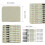 10Pcs Ergonomic Acrylic Handle Crochet Hook 3.0-7.0mm Aluminium 3