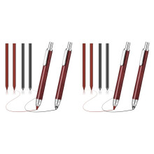 5.6mm Mechanical Pencil Holder 4 Automatic Mechanical Graphite Pencil Carpenter Pencil 8 Pencil Refill with Sharpener