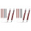 5.6mm Mechanical Pencil Holder 4 Automatic Mechanical Graphite Pencil Carpenter Pencil 8 Pencil Refill with Sharpener 1