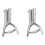 2X Single Hole Puncher 3mm Round Hole Puncher Portable Hand-Held Long Hole Puncher 1