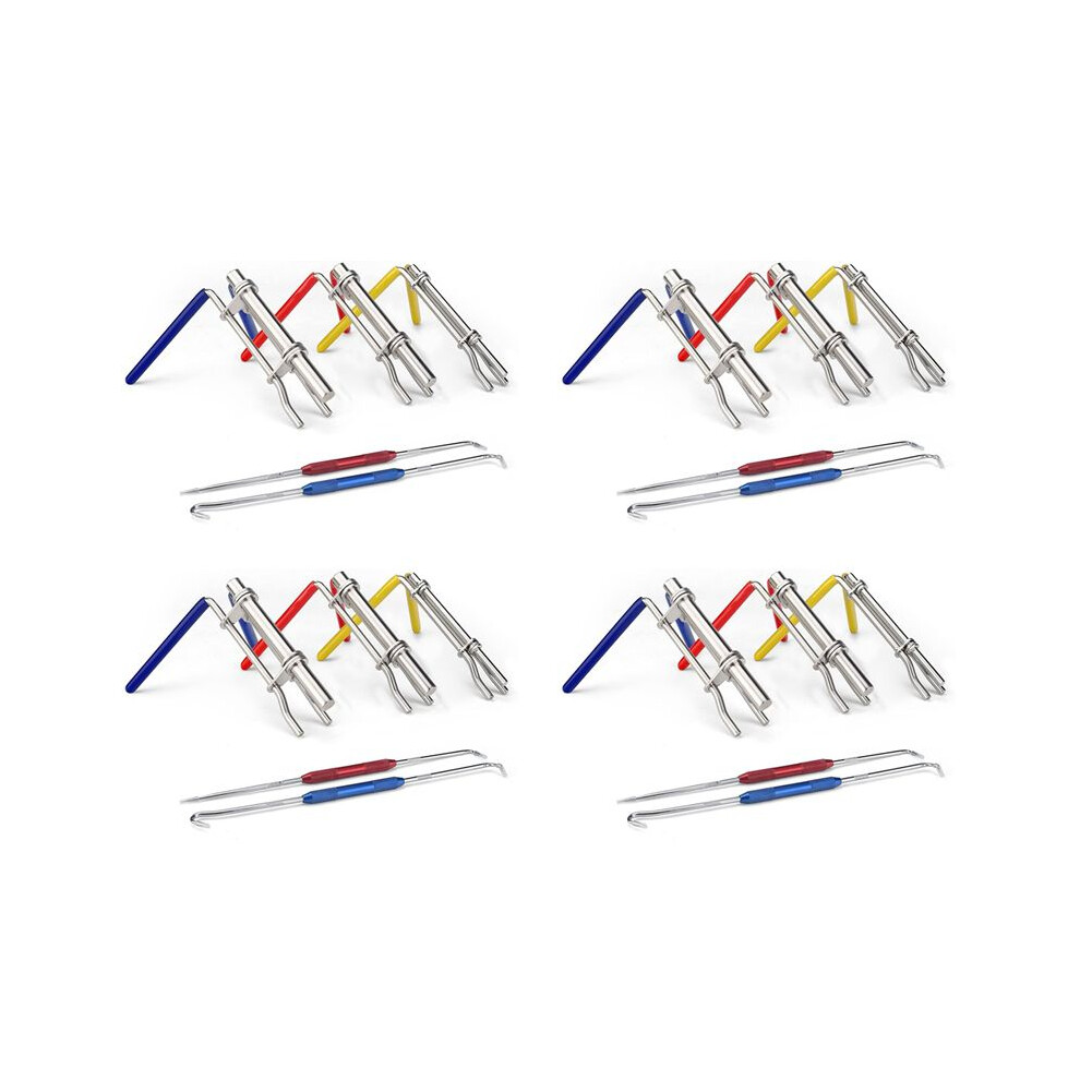 20X Hydraulic Cylinder Rod Seal Installation Tool Kit,Hydraulic Cylinder Rebuild Repair Gland Seal Tool 4713492502582