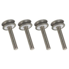 4X Diamond Grinding Wheel Grinding Wheel for Glass Airplane Straight Chamfer 6mm Shank(4mm)