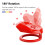 Car Engine Start Stop Button Cover Trim Push Button  Interior Accessories Car Decorative Start Stop Button Caps 5
