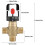 Thermostatic Mixing Valve Solid Brass G1/2 for Shower System Water Temperature Control Pipe Basin Thermostat Control 7