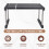 Kitchen Cabinet Counter Shelf Organizer Expandable Stackable Spice Rack for Dish Sauce Black 2
