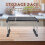 Kitchen Cabinet Counter Shelf Organizer Expandable Stackable Spice Rack for Dish Sauce Black 5